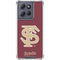 Florida State FSU Seminoles Initials Moto G Play 5G (2025) Clear Case