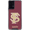 Florida State FSU Seminoles Initials Moto G Power 5G (2024) Clear Case