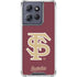 Florida State FSU Seminoles Initials Moto G Power 5G (2025) Clear Case