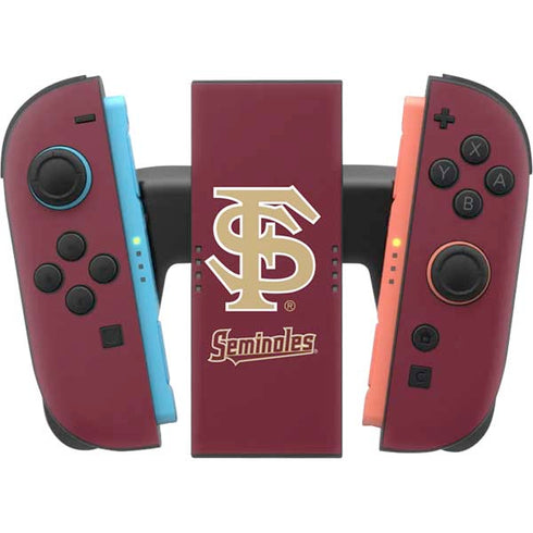 Florida State FSU Seminoles Initials Nintendo Switch 2 (2025) Joy-Con Controller Skin