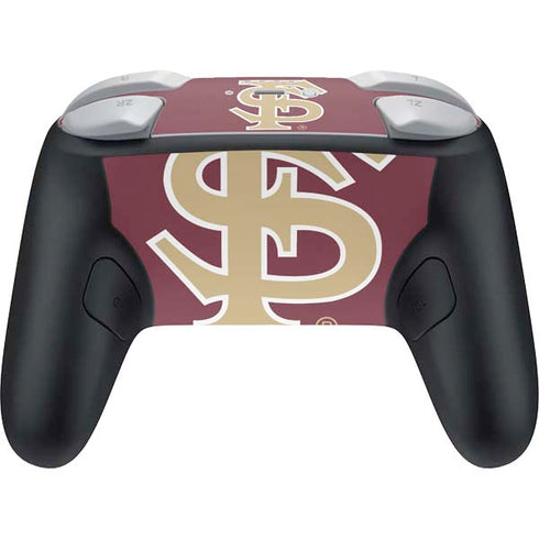 Florida State FSU Seminoles Initials Nintendo Switch 2 (2025) Pro Controller Skin