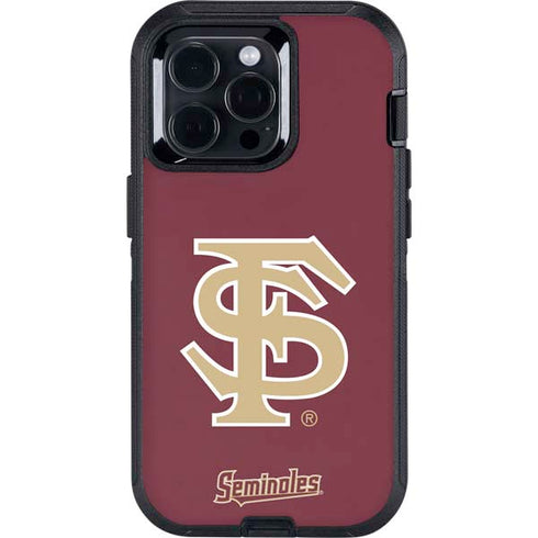 Florida State FSU Seminoles Initials Otterbox Defender iPhone Skin