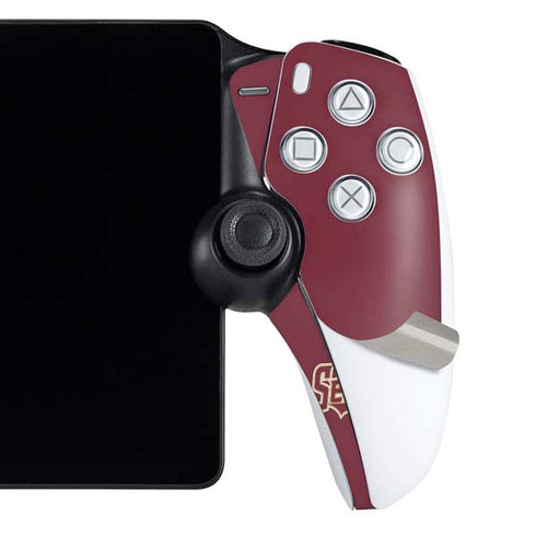 Florida State FSU Seminoles Initials PlayStation Portal Remote Player Skin