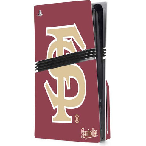 Florida State FSU Seminoles Initials PlayStation PS5 Skins