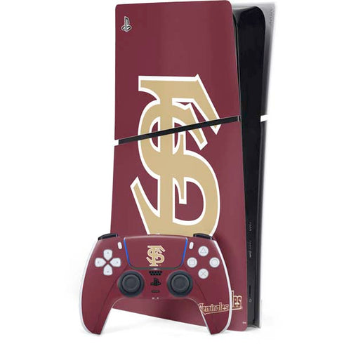 Florida State FSU Seminoles Initials PlayStation PS5 Skins