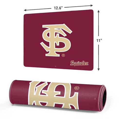 Florida State FSU Seminoles Initials Gaming Mouse Pad