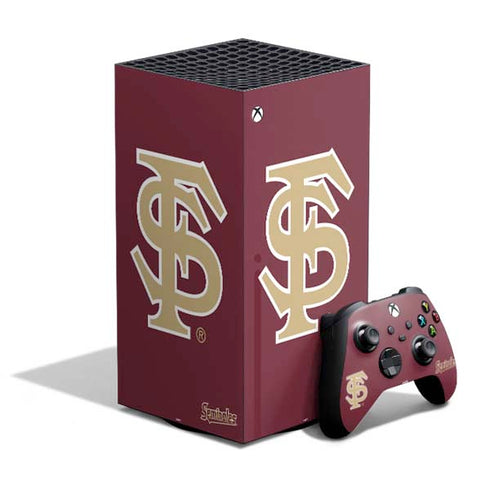 Florida State FSU Seminoles Initials XBox Series X Digital Edition Bundle Skin