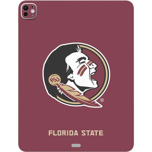 Florida State FSU Seminoles iPad Pro 13in M4 (2024) Skin