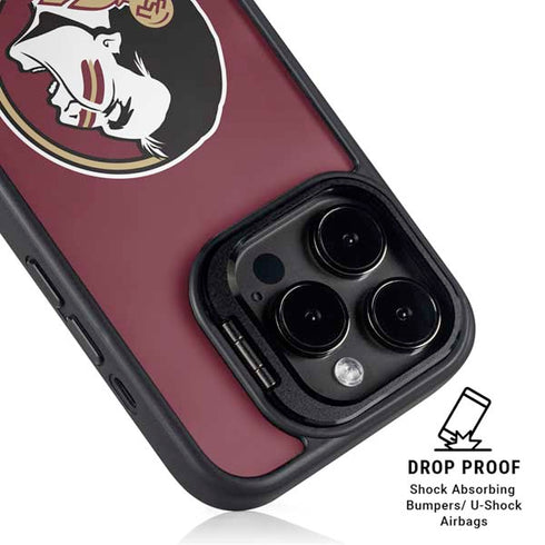 Florida State FSU Seminoles iPhone 14 Pro Kickstand Case