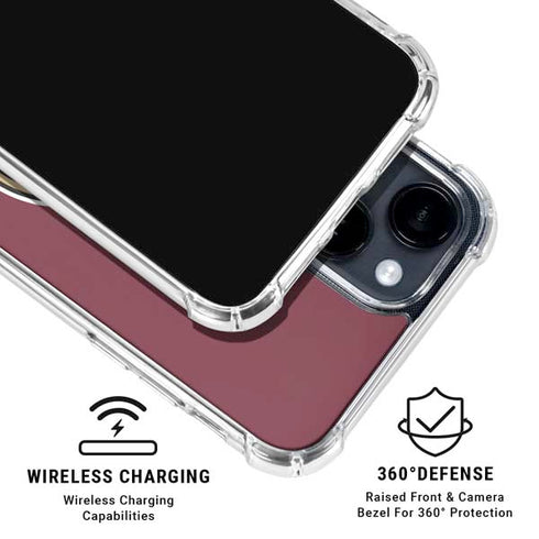 Florida State FSU Seminoles iPhone 15 Clear Case