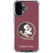 Florida State FSU Seminoles iPhone 16 Clear Case