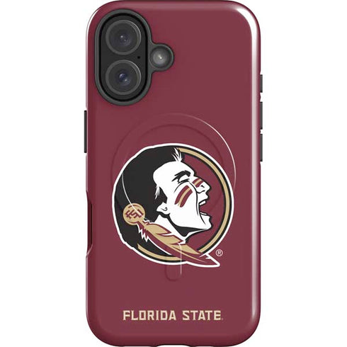 Florida State FSU Seminoles iPhone 16 Magsafe Impact Case