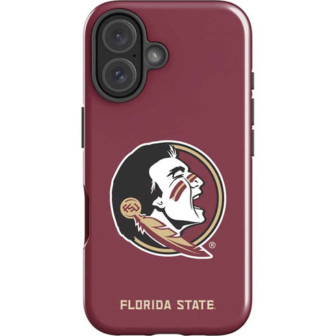 Florida State FSU Seminoles iPhone 16 Plus Impact Case