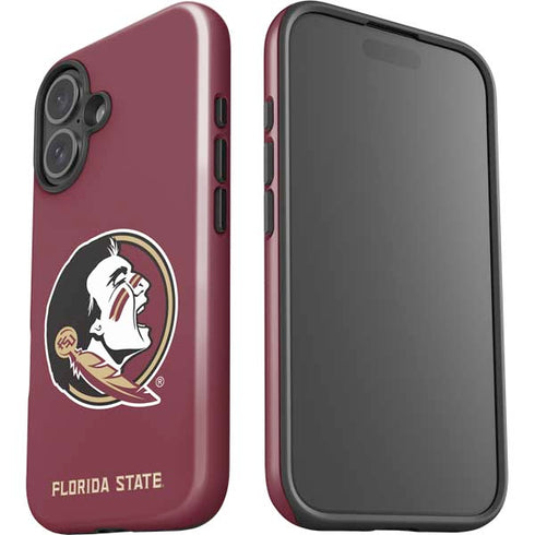Florida State FSU Seminoles iPhone 16 Plus Impact Case