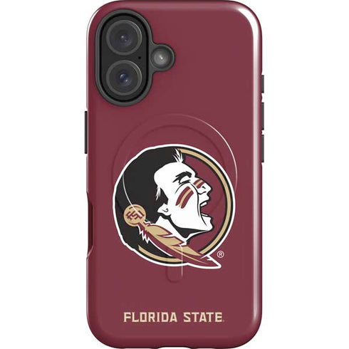Florida State FSU Seminoles iPhone 16 Plus Magsafe Impact Case