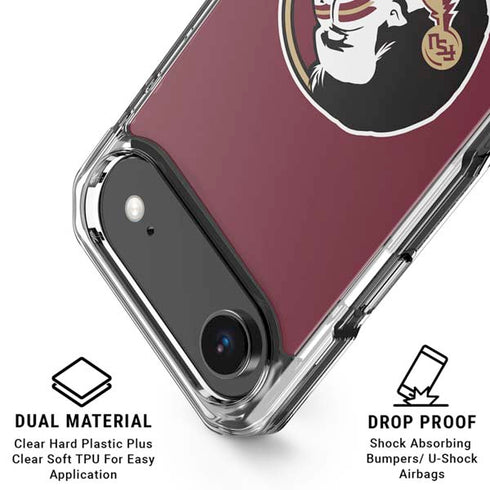 Florida State FSU Seminoles iPhone 17 Air Clear Case