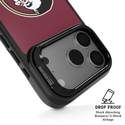 Florida State FSU Seminoles iPhone 17 Pro Kickstand Case