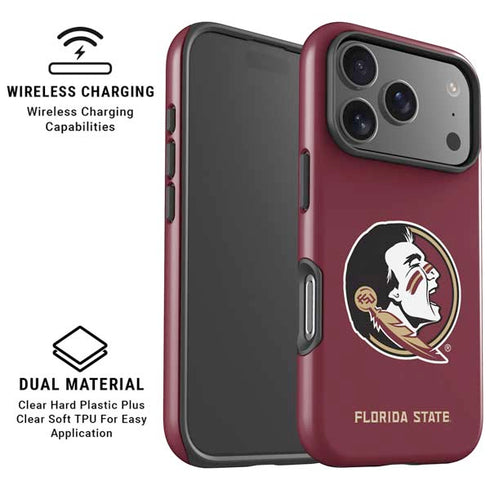 Florida State FSU Seminoles iPhone 17 Pro Magsafe Impact Case