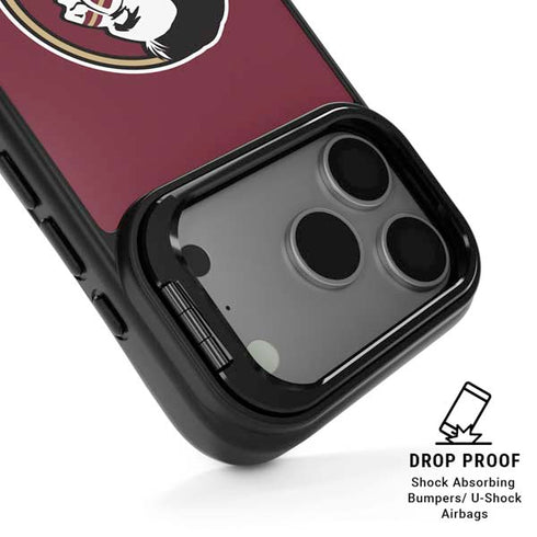 Florida State FSU Seminoles iPhone 17 Pro Max Kickstand Case
