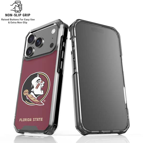 Florida State FSU Seminoles iPhone 18 Pro Clear Case