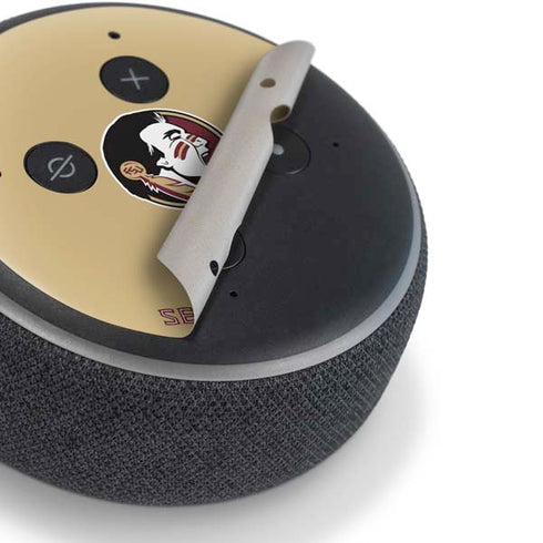 Florida State FSU Seminoles Logo Amazon Echo Dot Skin
