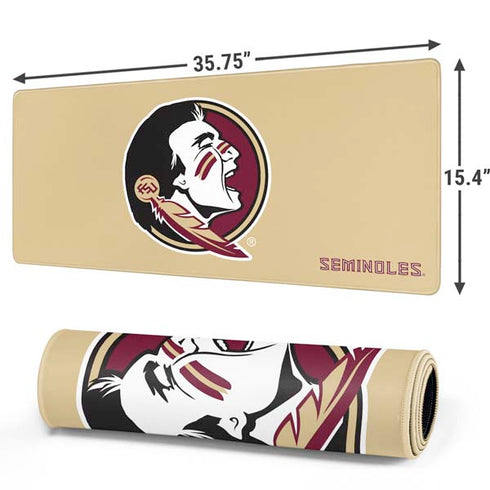 Florida State FSU Seminoles Logo Gaming Mouse Pad