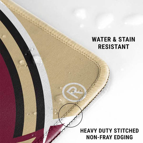 Florida State FSU Seminoles Logo Gaming Mouse Pad