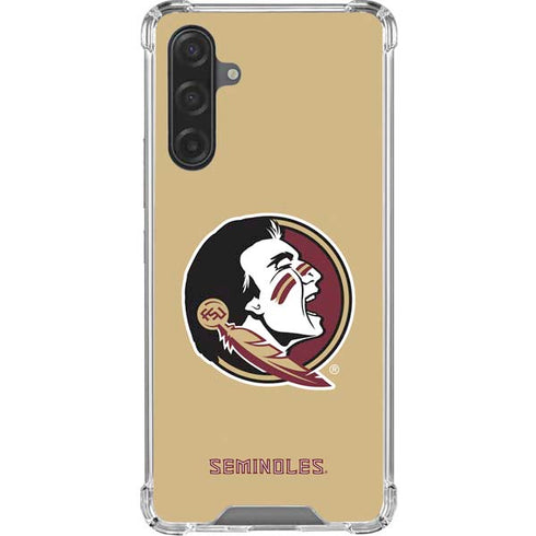 Florida State FSU Seminoles Logo Galaxy A17 Clear Case