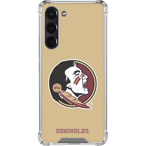 Florida State FSU Seminoles Logo Galaxy S24 FE Clear Case