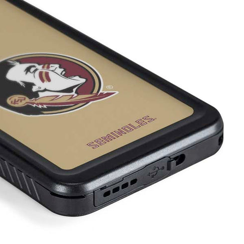 Florida State FSU Seminoles Logo Galaxy S24 Plus Waterproof Case