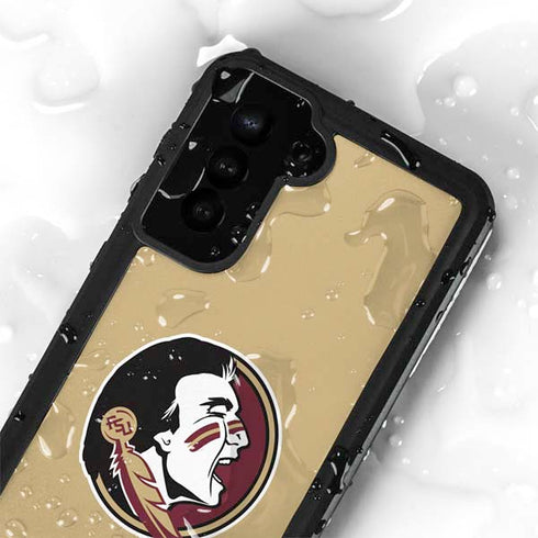 Florida State FSU Seminoles Logo Galaxy S24 Plus Waterproof Case