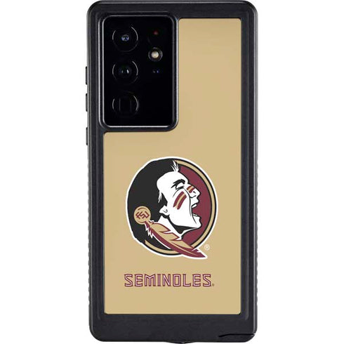 Florida State FSU Seminoles Logo Galaxy S24 Ultra Waterproof Case