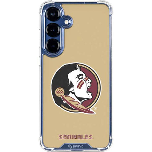 Florida State FSU Seminoles Logo Galaxy S25 Plus Clear Case