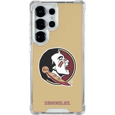 Florida State FSU Seminoles Logo Galaxy S25 Ultra Clear Case