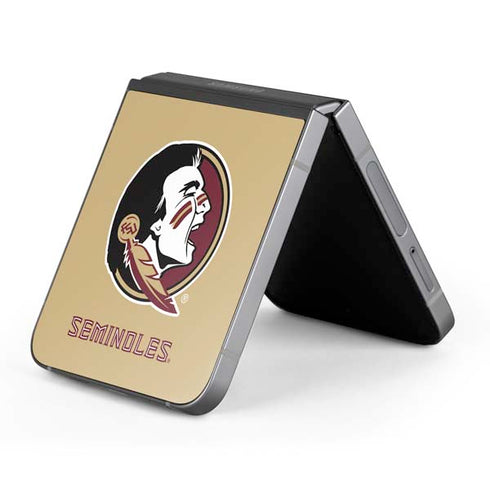 Florida State FSU Seminoles Logo Galaxy Z Flip6 Skin
