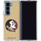 Florida State FSU Seminoles Logo Galaxy Z Fold5 5G Clear Case