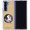 Florida State FSU Seminoles Logo Galaxy Z Fold6 Clear Case