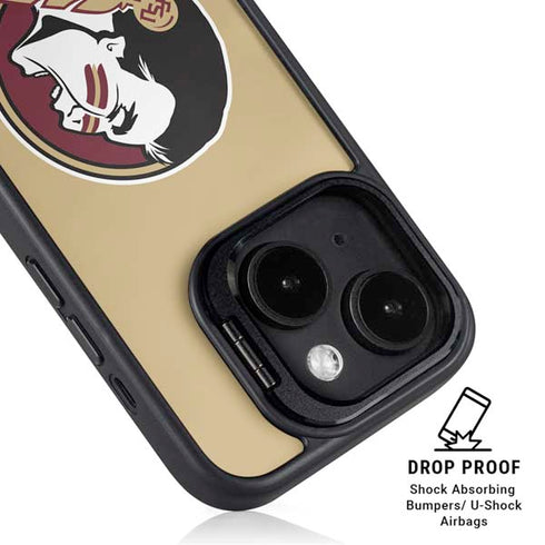 Florida State FSU Seminoles Logo iPhone 14 Kickstand Case