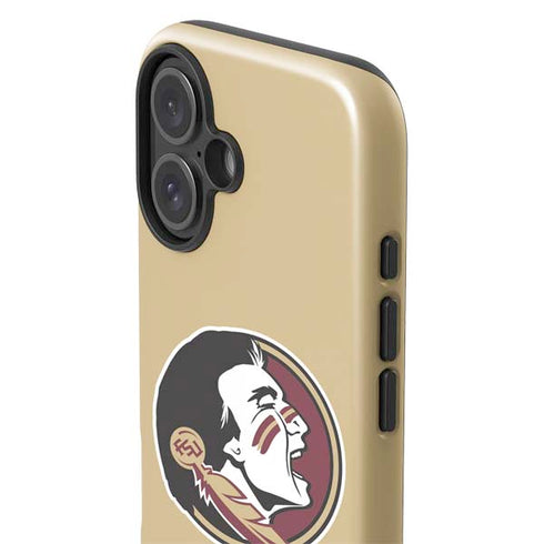 Florida State FSU Seminoles Logo iPhone 16 Plus Impact Case