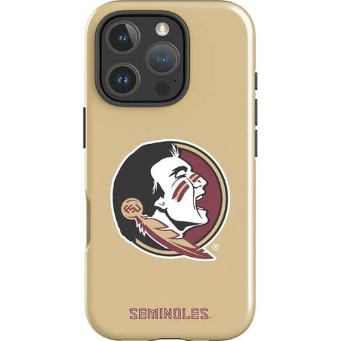 Florida State FSU Seminoles Logo iPhone 16 Pro Impact Case