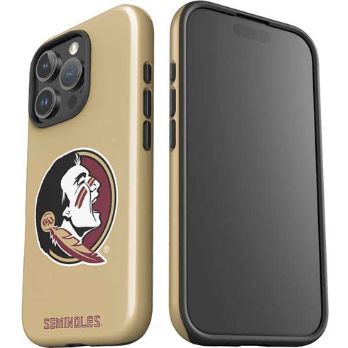 Florida State FSU Seminoles Logo iPhone 16 Pro Max Impact Case