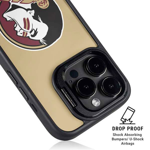 Florida State FSU Seminoles Logo iPhone 16 Pro Max Kickstand Case