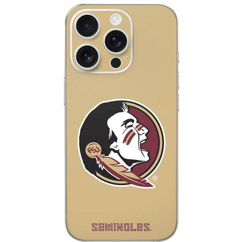 Florida State FSU Seminoles Logo iPhone 16 Pro Skin