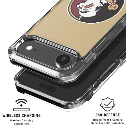 Florida State FSU Seminoles Logo iPhone 17 Air Clear Case