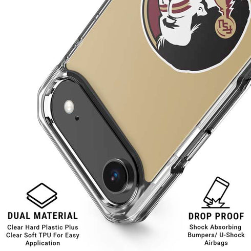 Florida State FSU Seminoles Logo iPhone 17 Air Clear Case