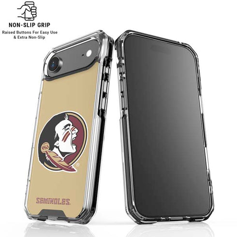 Florida State FSU Seminoles Logo iPhone 17 Air Clear Case