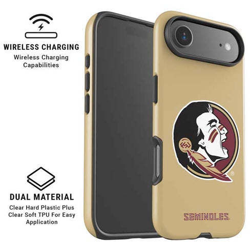 Florida State FSU Seminoles Logo iPhone 17 Air Magsafe Impact Case