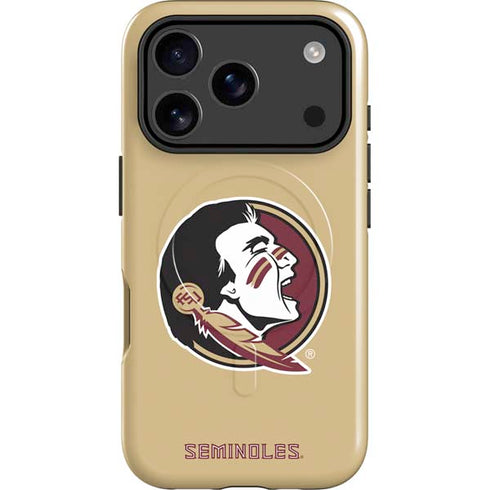 Florida State FSU Seminoles Logo iPhone 17 Pro Magsafe Impact Case