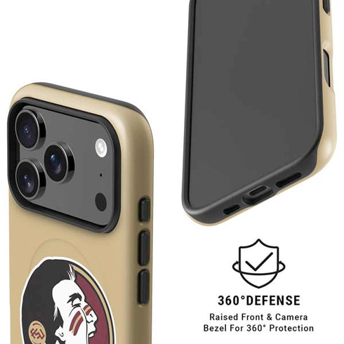 Florida State FSU Seminoles Logo iPhone 17 Pro Magsafe Impact Case