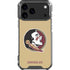 Florida State FSU Seminoles Logo iPhone 17 Pro Max Clear Case